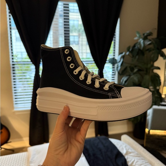 Converse Classic Black and White Sneakers - Picture 5 of 5